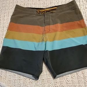 BillABong Multi Color Board Shorts Mens Size 36